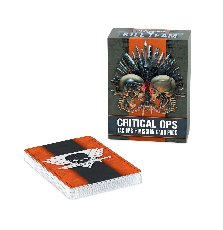 Kill Team: Critical Ops - Tac Ops & Mission Card Pack | Dragon's Lair Comics and Fantasy Houston TX