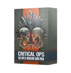 Kill Team: Critical Ops - Tac Ops & Mission Card Pack | Dragon's Lair Comics and Fantasy Houston TX