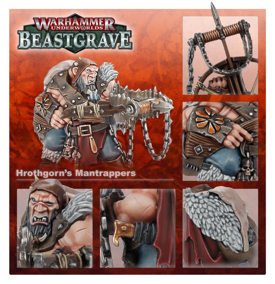 Warhammer Underworlds: Beastgrave: Hrothgorn's Mantrappers | Dragon's Lair Comics and Fantasy Houston TX