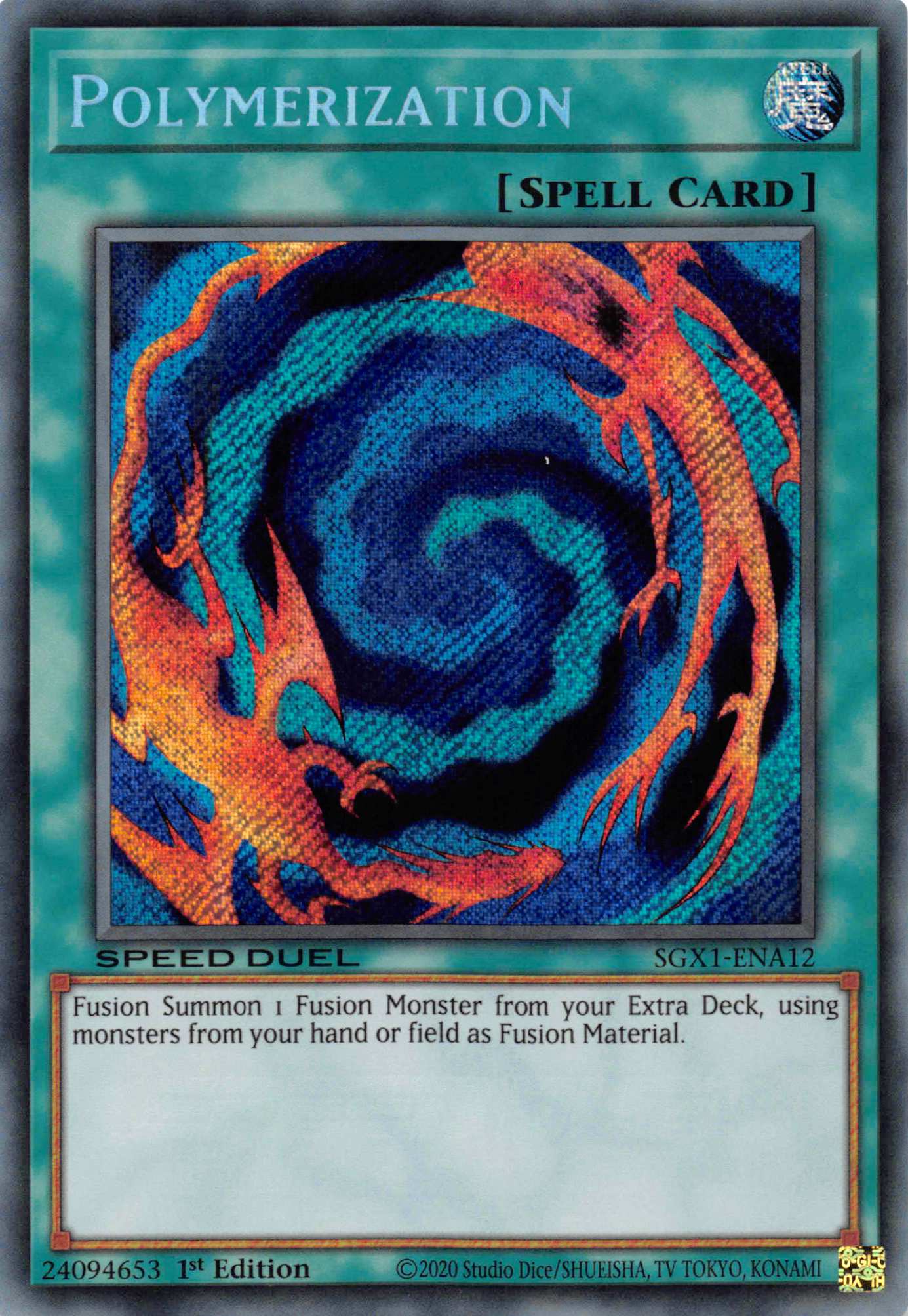 Polymerization [SGX1-ENA12] Secret Rare | Dragon's Lair Comics and Fantasy Houston TX