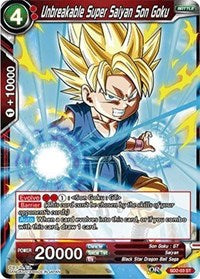 Unbreakable Super Saiyan Son Goku (SD2-03) [Cross Worlds] | Dragon's Lair Comics and Fantasy Houston TX