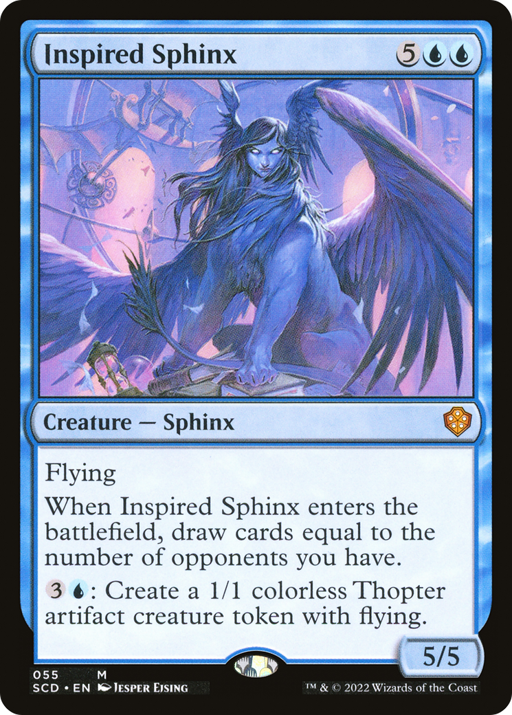 Inspired Sphinx [Starter Commander Decks] | Dragon's Lair Comics and Fantasy Houston TX