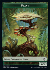 Plant // Beast Double-Sided Token [Streets of New Capenna Commander Tokens] | Dragon's Lair Comics and Fantasy Houston TX