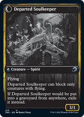 Devoted Grafkeeper // Departed Soulkeeper [Innistrad: Double Feature] | Dragon's Lair Comics and Fantasy Houston TX