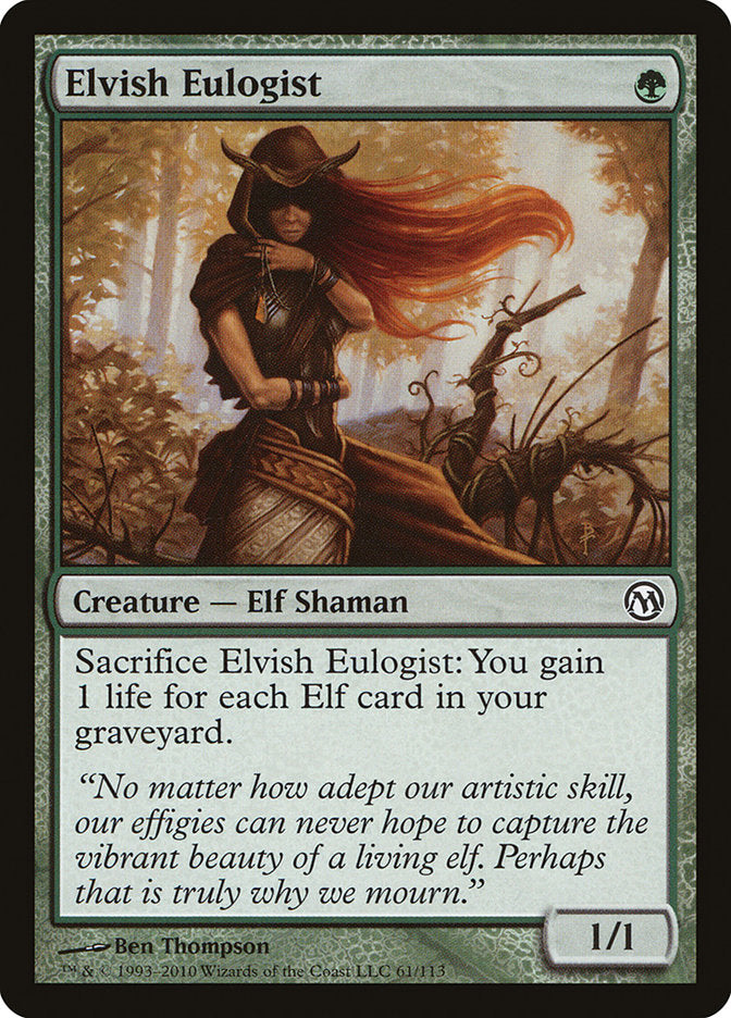 Elvish Eulogist [Duels of the Planeswalkers] | Dragon's Lair Comics and Fantasy Houston TX