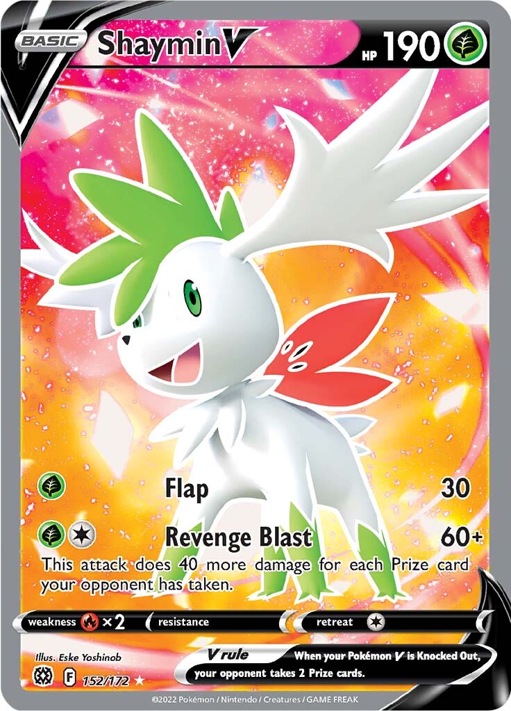 Shaymin V (152/172) [Sword & Shield: Brilliant Stars] | Dragon's Lair Comics and Fantasy Houston TX