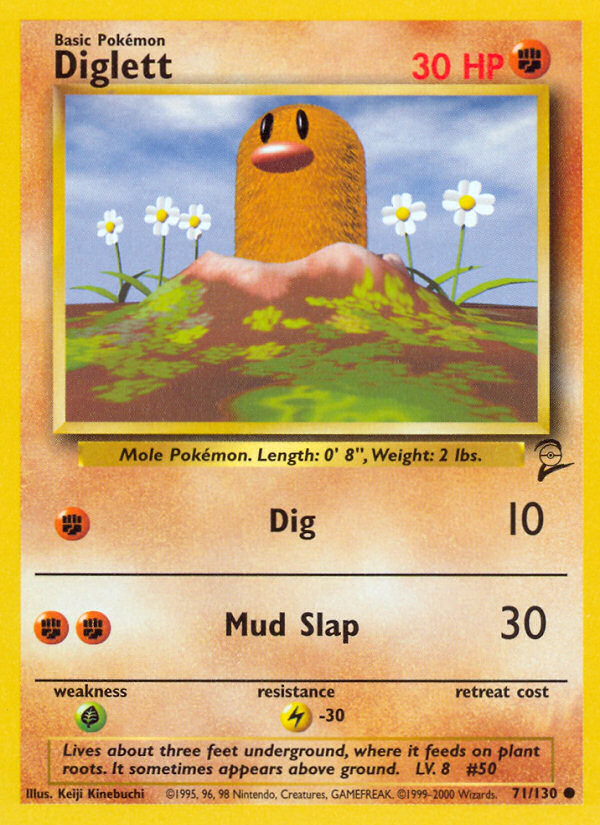 Diglett (71/130) [Base Set 2] | Dragon's Lair Comics and Fantasy Houston TX