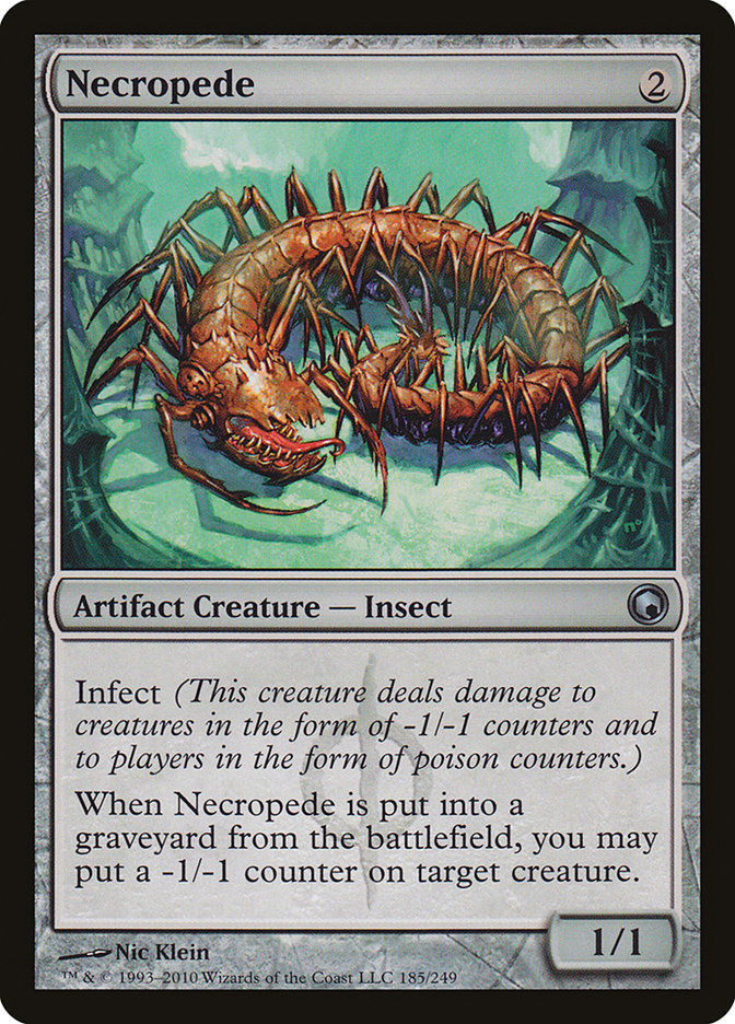 Necropede [Scars of Mirrodin] | Dragon's Lair Comics and Fantasy Houston TX