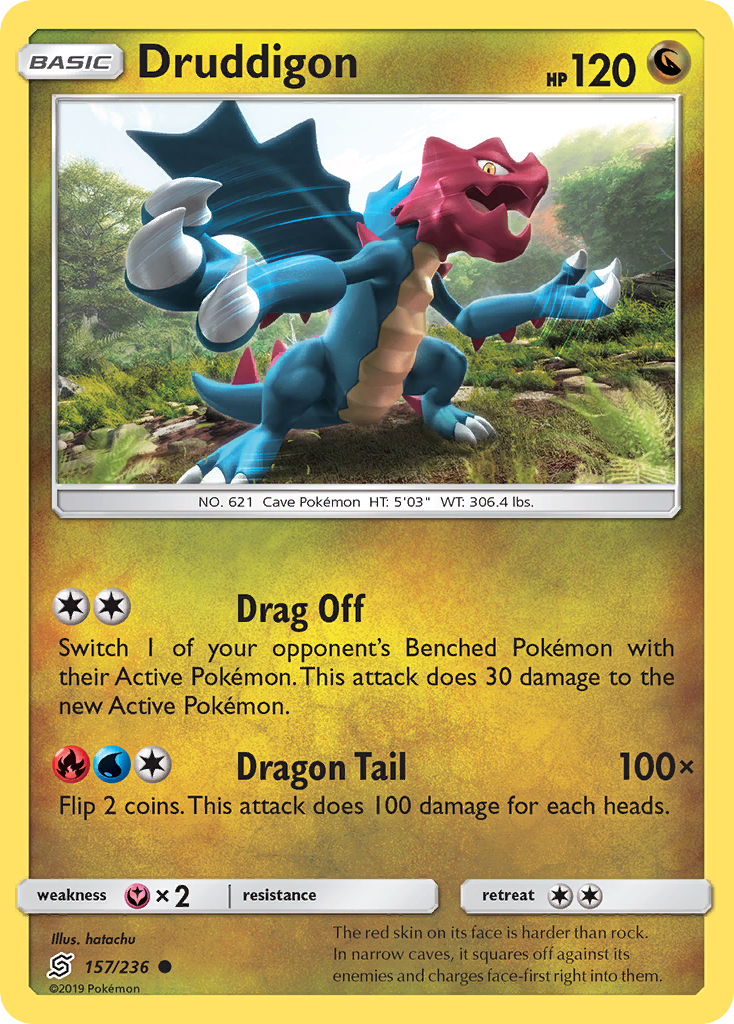 Druddigon (157/236) [Sun & Moon: Unified Minds] | Dragon's Lair Comics and Fantasy Houston TX