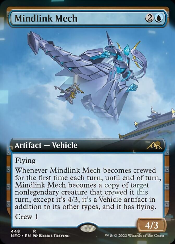 Mindlink Mech (Extended Art) [Kamigawa: Neon Dynasty] | Dragon's Lair Comics and Fantasy Houston TX