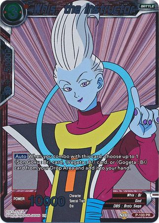 Whis, the Instructor (P-103) [Promotion Cards] | Dragon's Lair Comics and Fantasy Houston TX