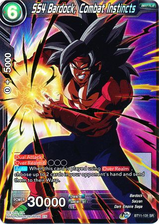 SS4 Bardock, Combat Instincts (BT11-131) [Vermilion Bloodline] | Dragon's Lair Comics and Fantasy Houston TX