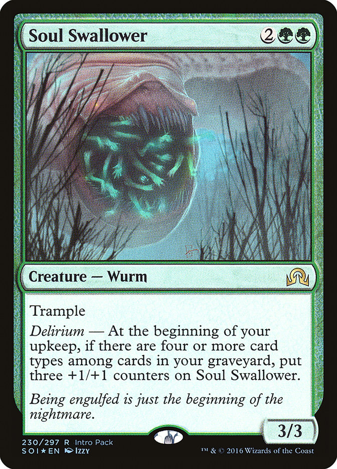 Soul Swallower (Intro Pack) [Shadows over Innistrad Promos] | Dragon's Lair Comics and Fantasy Houston TX