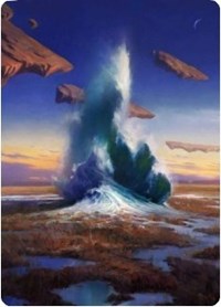 Flooded Strand Art Card [Zendikar Rising Art Series] | Dragon's Lair Comics and Fantasy Houston TX