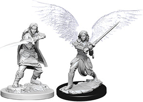 Wizkids Dungeons and Dragons Nolzur`s Marvelous Unpainted Miniatures: W6 Female Aasimar Fighter | Dragon's Lair Comics and Fantasy Houston TX