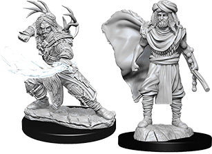 Wizkids Dungeons and Dragons Nolzur`s Marvelous Unpainted Miniatures: W6 Male Human Druid | Dragon's Lair Comics and Fantasy Houston TX