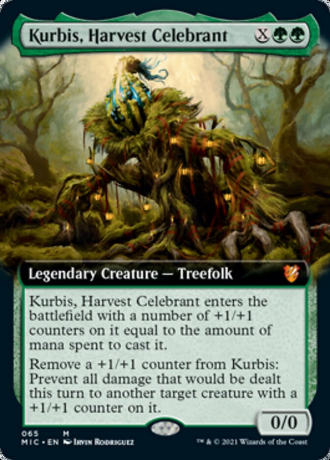 Kurbis, Harvest Celebrant (Extended Art) [Innistrad: Midnight Hunt Commander] | Dragon's Lair Comics and Fantasy Houston TX