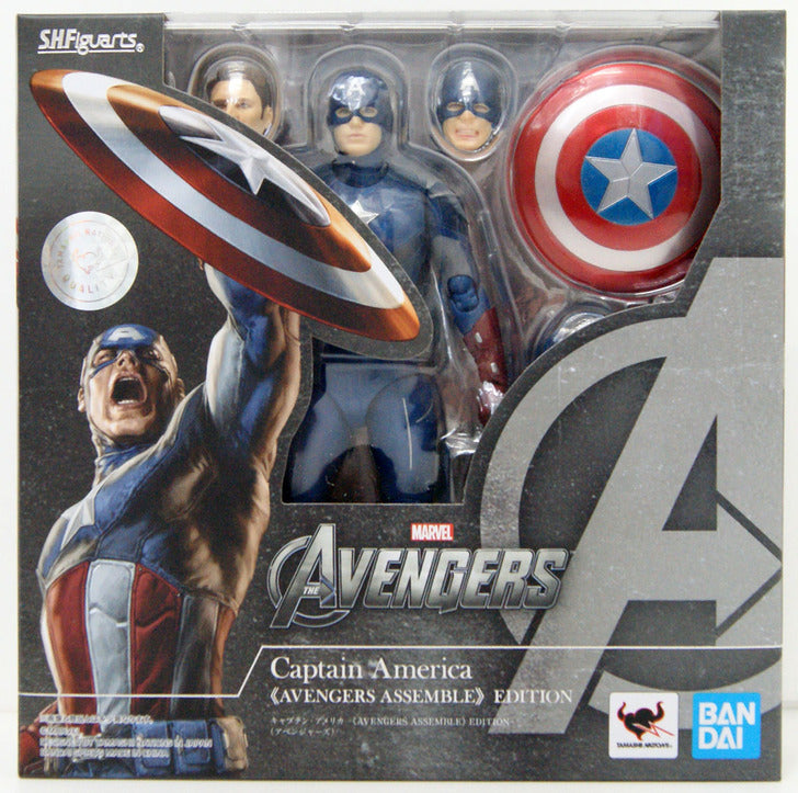 Bandai Spirits S. H. Figuarts Captain America Avengers Assemble Edition | Dragon's Lair Comics and Fantasy Houston TX