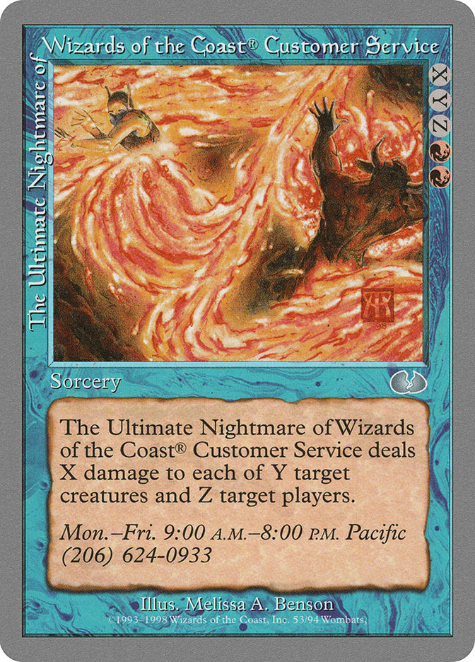 The Ultimate Nightmare of Wizards of the Coast® Customer Service [Unglued] | Dragon's Lair Comics and Fantasy Houston TX