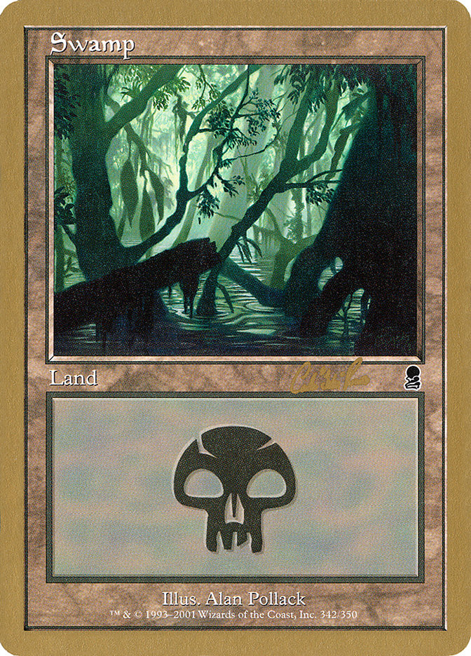 Swamp (cr342) (Carlos Romao) [World Championship Decks 2002] | Dragon's Lair Comics and Fantasy Houston TX