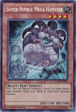 Super-Nimble Mega Hamster [LC5D-EN226] Secret Rare | Dragon's Lair Comics and Fantasy Houston TX