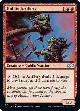 Goblin Artillery [Jumpstart 2022] | Dragon's Lair Comics and Fantasy Houston TX