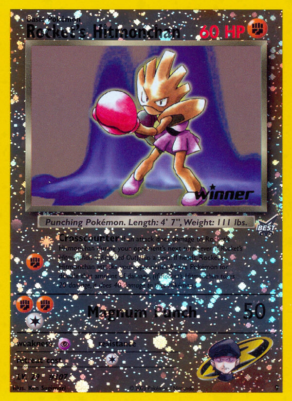 Rocket's Hitmonchan (9) (Winner) [Best of Promos] | Dragon's Lair Comics and Fantasy Houston TX