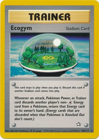 Ecogym (84/111) [Neo Genesis Unlimited] | Dragon's Lair Comics and Fantasy Houston TX