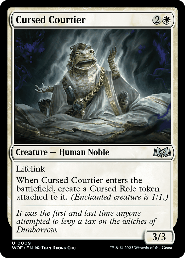 Cursed Courtier [Wilds of Eldraine] | Dragon's Lair Comics and Fantasy Houston TX