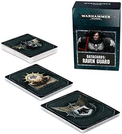 Warhammer 40K: Raven Guard Data Cards | Dragon's Lair Comics and Fantasy Houston TX