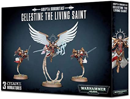 Warhammer 40K: Adeptas Sororitas Celestine the Living Saint | Dragon's Lair Comics and Fantasy Houston TX