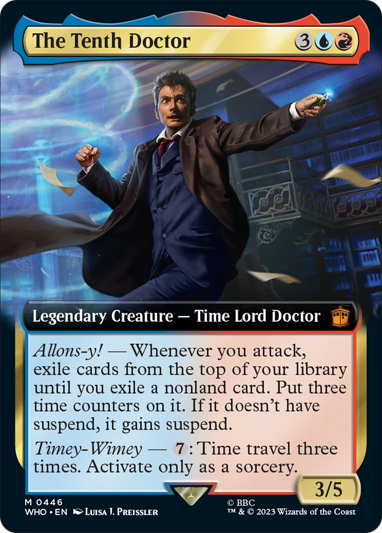 The Tenth Doctor (Extended Art) [Doctor Who] | Dragon's Lair Comics and Fantasy Houston TX