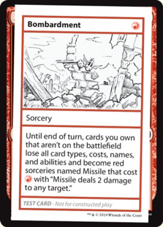 Bombardment (2021 Edition) [Mystery Booster Playtest Cards] | Dragon's Lair Comics and Fantasy Houston TX