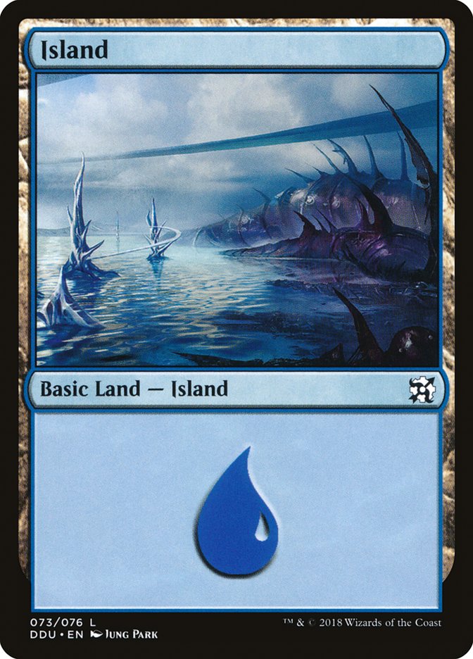 Island (73) [Duel Decks: Elves vs. Inventors] | Dragon's Lair Comics and Fantasy Houston TX