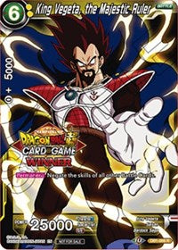 King Vegeta, the Majestic Ruler (Winner Stamped) (DB1-066) [Tournament Promotion Cards] | Dragon's Lair Comics and Fantasy Houston TX