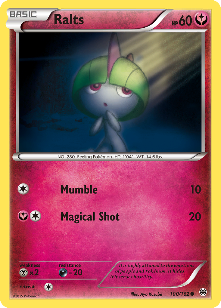 Ralts (100/162) [XY: BREAKthrough] | Dragon's Lair Comics and Fantasy Houston TX