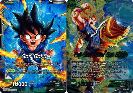 Son Goku // Full-Size Power Son Goku (P-072) [Promotion Cards] | Dragon's Lair Comics and Fantasy Houston TX