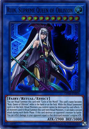 Ruin, Supreme Queen of Oblivion [OP08-EN004] Super Rare | Dragon's Lair Comics and Fantasy Houston TX