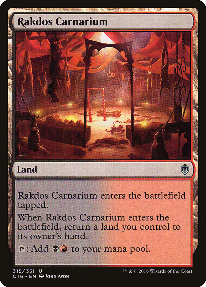 Rakdos Carnarium [Commander 2016] | Dragon's Lair Comics and Fantasy Houston TX