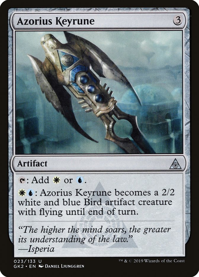 Azorius Keyrune [Ravnica Allegiance Guild Kit] | Dragon's Lair Comics and Fantasy Houston TX