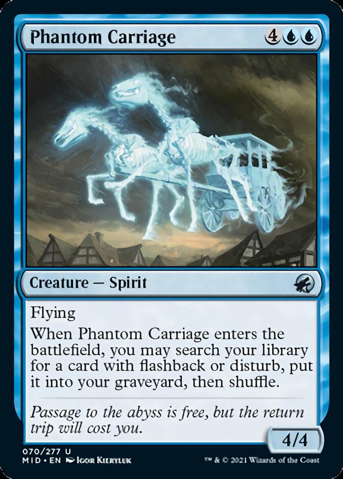 Phantom Carriage [Innistrad: Midnight Hunt] | Dragon's Lair Comics and Fantasy Houston TX