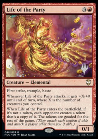 Life of the Party (Promo Pack) [Streets of New Capenna Commander Promos] | Dragon's Lair Comics and Fantasy Houston TX