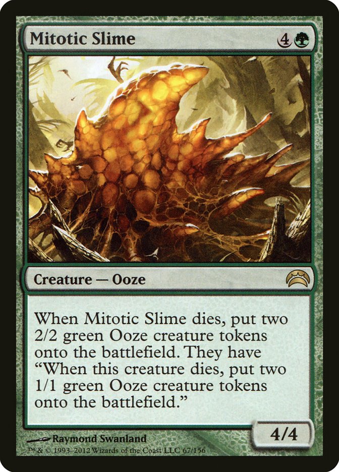 Mitotic Slime [Planechase 2012] | Dragon's Lair Comics and Fantasy Houston TX