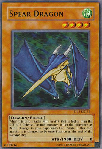 Spear Dragon [DB2-EN152] Super Rare | Dragon's Lair Comics and Fantasy Houston TX