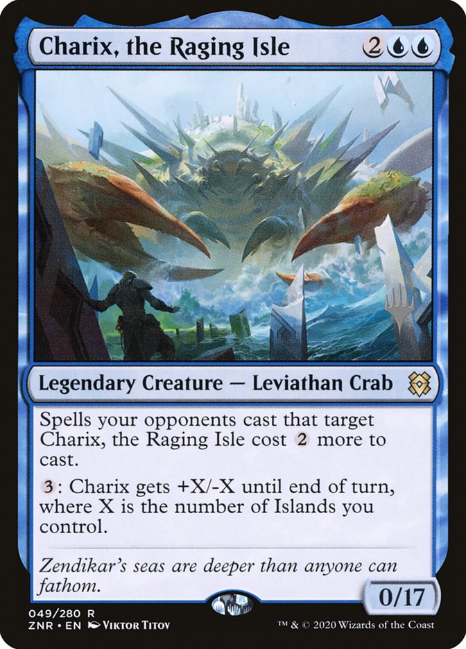 Charix, the Raging Isle (Promo Pack) [Zendikar Rising Promos] | Dragon's Lair Comics and Fantasy Houston TX