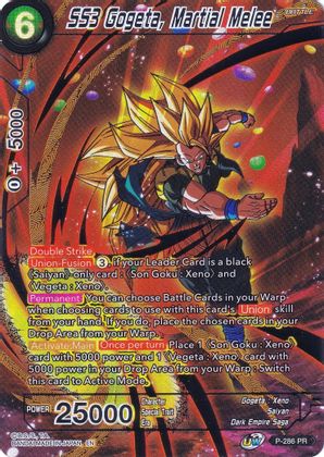 SS3 Gogeta, Martial Melee (P-286) [Collector's Selection Vol. 2] | Dragon's Lair Comics and Fantasy Houston TX