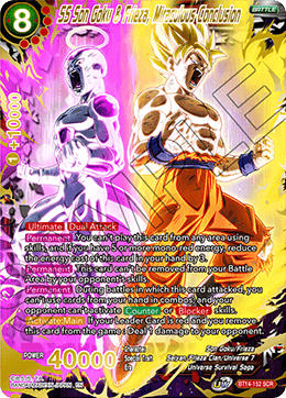 SS Son Goku & Frieza, Miraculous Conclusion (BT14-152) [Cross Spirits] | Dragon's Lair Comics and Fantasy Houston TX