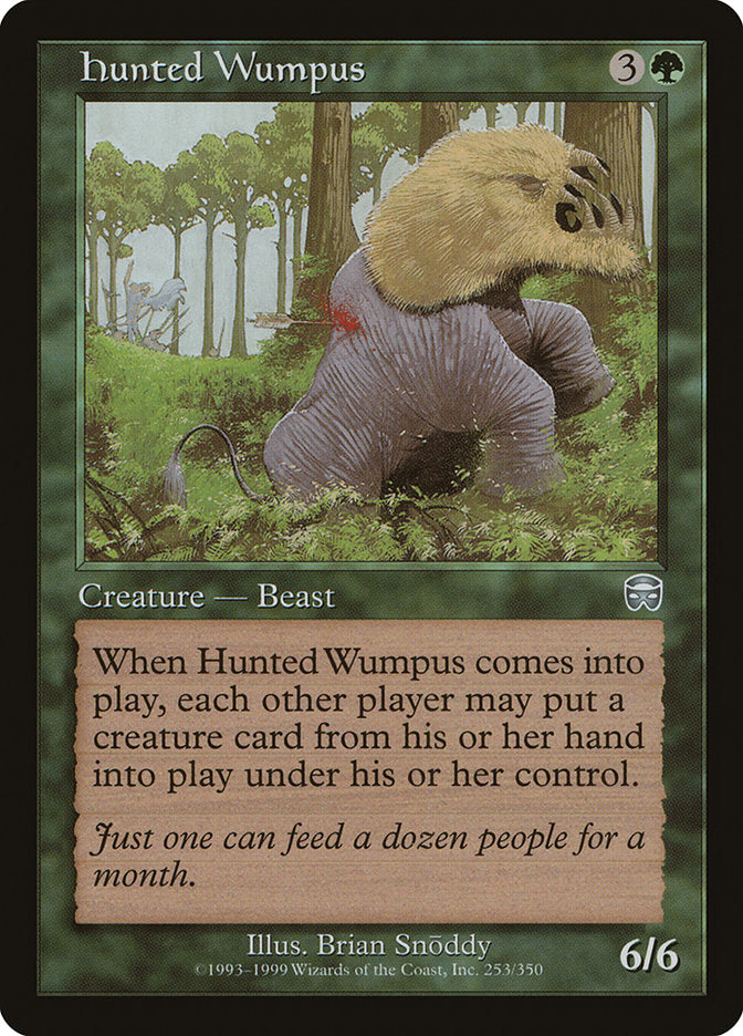 Hunted Wumpus [Mercadian Masques] | Dragon's Lair Comics and Fantasy Houston TX