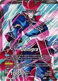 Demigra // Ghastly Malice Demigra (Oversized Card) (BT4-098) [Oversized Cards] | Dragon's Lair Comics and Fantasy Houston TX