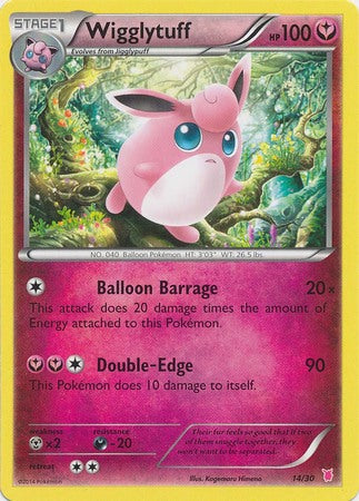 Wigglytuff (14/30) [XY: Trainer Kit 1 - Wigglytuff] | Dragon's Lair Comics and Fantasy Houston TX